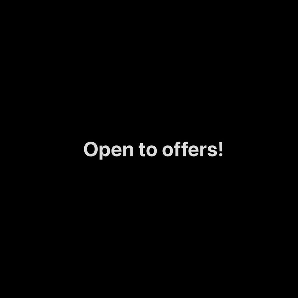 Open to offers!